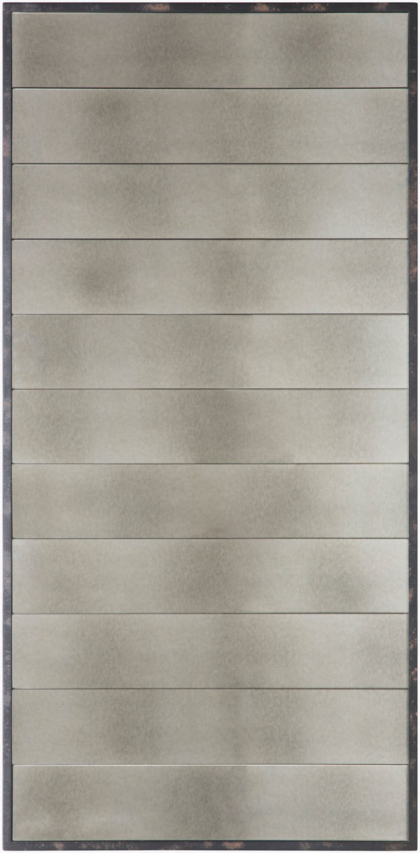 Surya Albert Modern 45"H X 22"W X 2"D Decorative Mirror - Elevate Your Space With Timeless Elegance! Frame, Metallic ,Bronze Manufactured Wood Alt002-2245