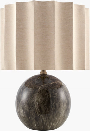 Livabliss Alvary Felt and Jute Table Lamp Organic Minimalist Accent for Nightstand or Console ALVY-002