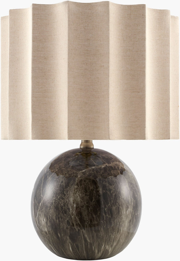 Livabliss Alvary Felt and Jute Table Lamp Organic Minimalist Accent for Nightstand or Console ALVY-002