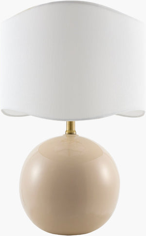 Livabliss Alvary Mixed Material Table Lamp Felt Jute Metal Accent Light for Bedroom or Living Room ALVY-007