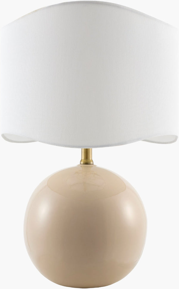 Livabliss Alvary Mixed Material Table Lamp Felt Jute Metal Accent Light for Bedroom or Living Room ALVY-007