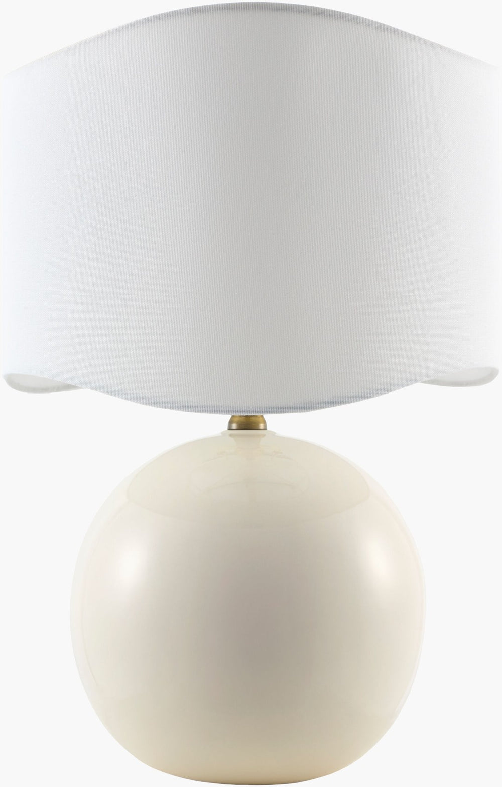 Livabliss Alvary Textured Table Lamp with Felt Jute and Metal for Modern Bohemian Interiors ALVY-008