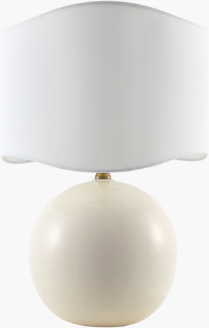 Livabliss Alvary Textured Table Lamp with Felt Jute and Metal for Modern Bohemian Interiors ALVY-008