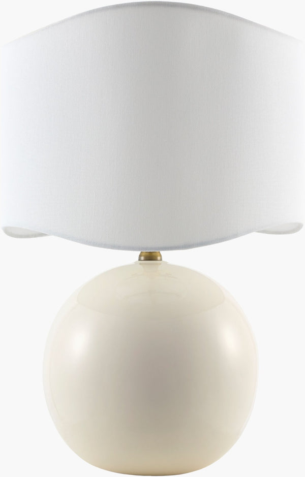 Livabliss Alvary Textured Table Lamp with Felt Jute and Metal for Modern Bohemian Interiors ALVY-008
