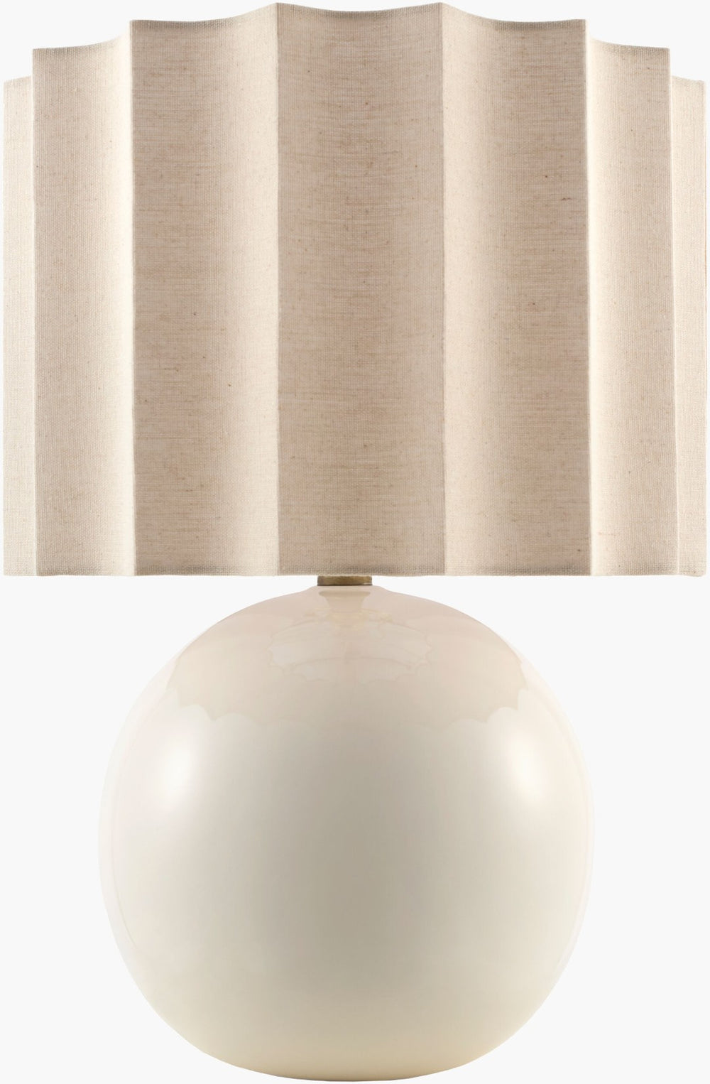 Livabliss Alvary Felt Shade Table Lamp with Jute Metal Base for Warm Ambient Bedroom Glow ALVY-012