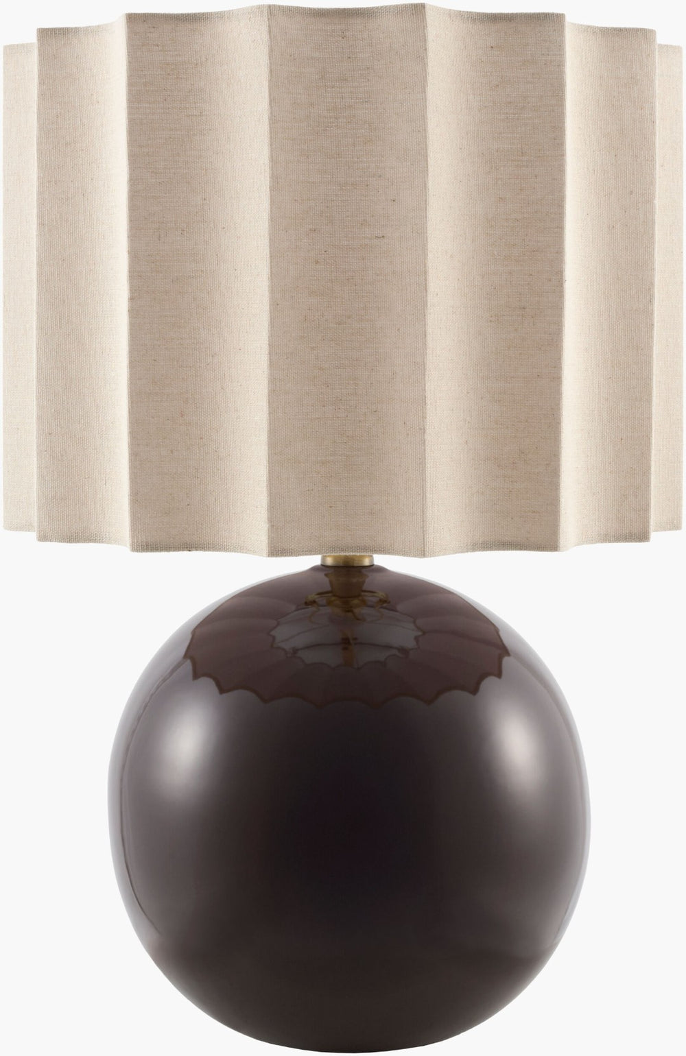 Livabliss Alvary Mixed Texture Table Lamp with Jute Base and Felt Shade for Modern Interiors ALVY-013