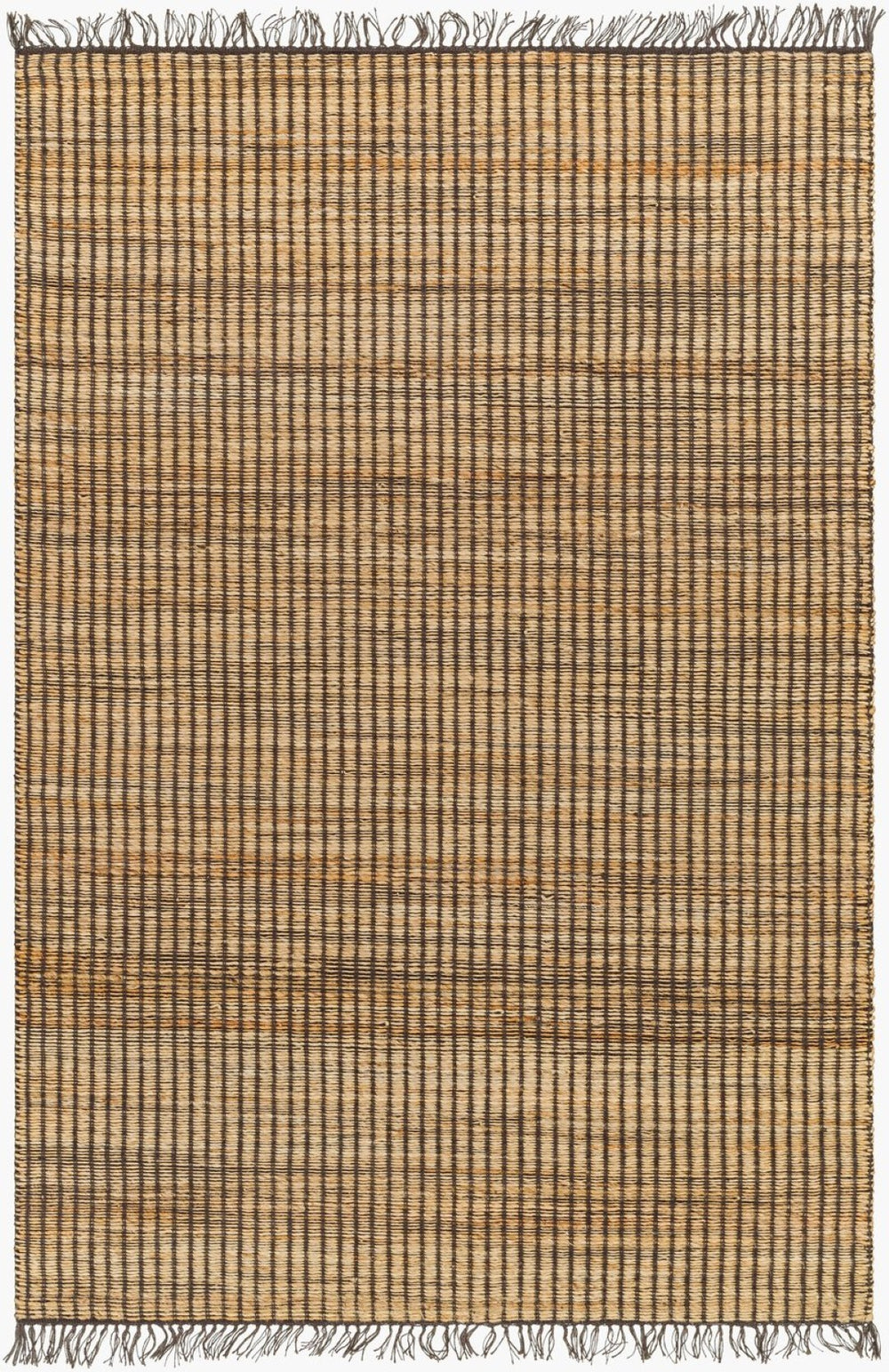 Livabliss Alex Handwoven Jute Flatweave Runner Natural Fiber Bohemian Hallway Entryway Accent Taupe, Sandston 8' x 10' ALX2306-810
