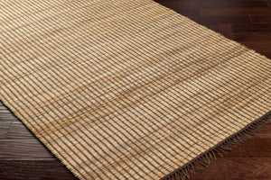 Livabliss Alex Handwoven Jute Flatweave Runner Natural Fiber Bohemian Hallway Entryway Accent Taupe, Sandston 8' x 10' ALX2306-810
