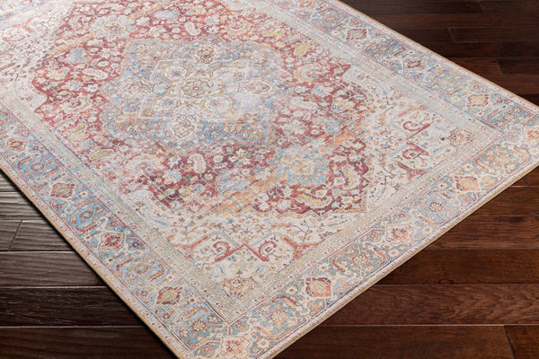 Livabliss Alanya Traditional Chenille Polyester Area Rug Woven in Turkey for High Traffic Rooms ALY2303-537