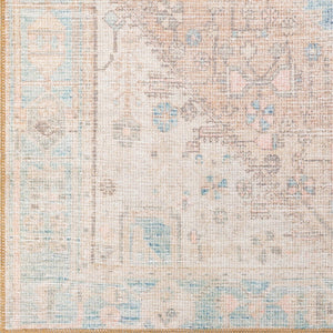 Livabliss Alanya Flatweave Runner Soft Chenille Polyester Blend for Hallways and Entryways Denim, Coral 2'7" x 7'3" ALY2306-2773