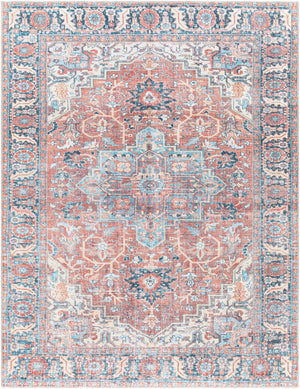 Livabliss Alanya Flatweave Chenille Polyester Area Rug Turkish Woven Traditional Living Room ALY2307-81012