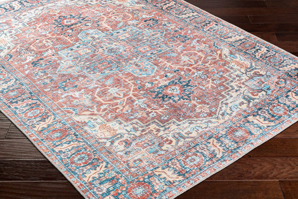 Livabliss Alanya Flatweave Chenille Polyester Area Rug Turkish Woven Traditional Living Room ALY2307-81012
