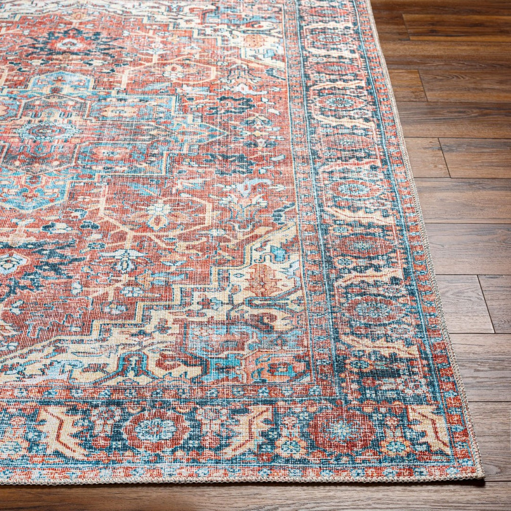 Livabliss Alanya Flatweave Chenille Polyester Area Rug Turkish Woven Traditional Living Room ALY2307-81012