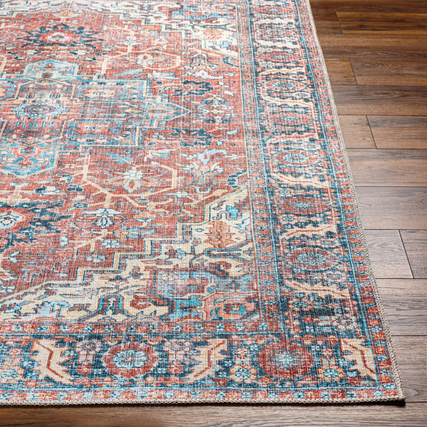 Livabliss Alanya Flatweave Chenille Polyester Area Rug Turkish Woven Traditional Living Room ALY2307-81012