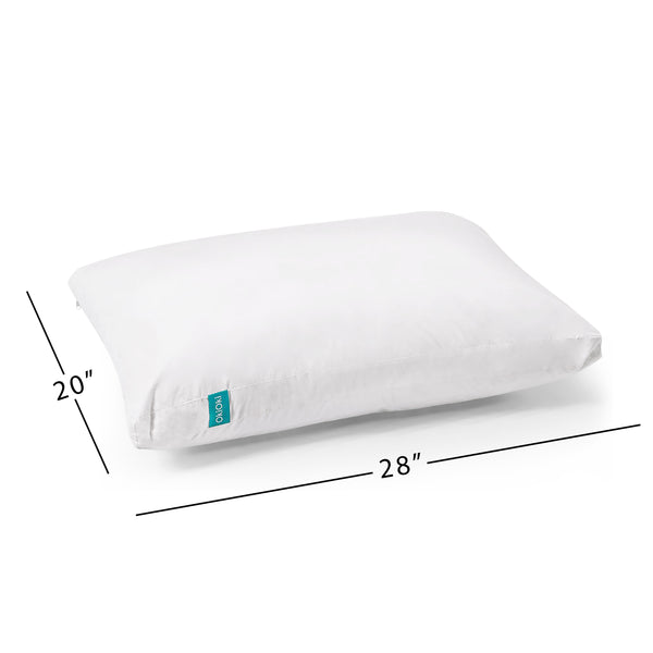 English Elm Christopher Knight Home® - BED Pillow OkiPillow White – Hypoallergenic Down‑Alternative, Machine Washable, Plush Supportive Comfort for All Sleepers 68552.00