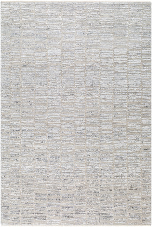 Amina AMA-2300 9' x 12' Handmade Rug AMA2300-912  Light Beige, Gray, Light Slate Surya