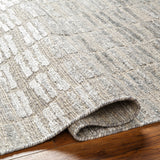 Amina AMA-2300 9' x 12' Handmade Rug AMA2300-912  Light Beige, Gray, Light Slate Surya