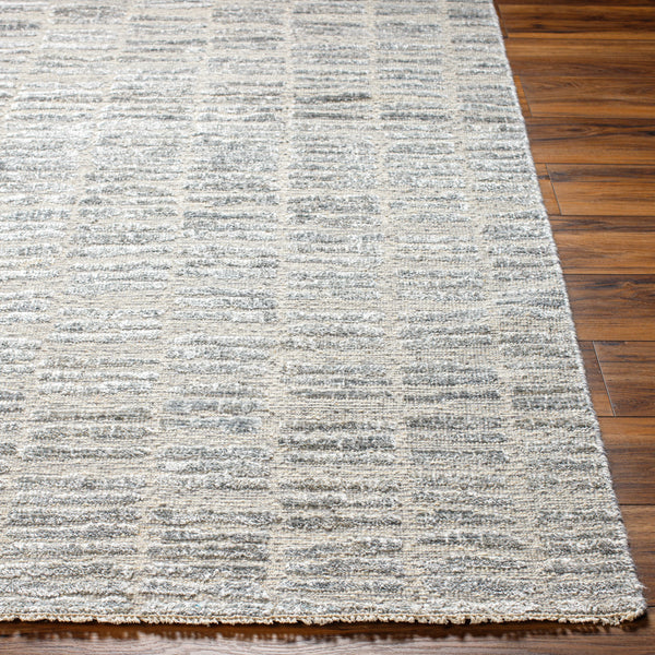Amina AMA-2300 9' x 12' Handmade Rug AMA2300-912  Light Beige, Gray, Light Slate Surya