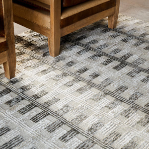 Amina AMA-2302 9' x 12' Handmade Rug AMA2302-912  Light Sage, Light Slate, Taupe, Light Beige Surya