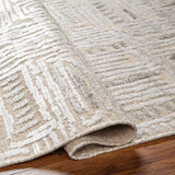 Amina AMA-2303 9' x 12' Handmade Rug AMA2303-912  Beige, Light Sage Surya