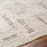 Amina AMA-2303 9' x 12' Handmade Rug AMA2303-912  Beige, Light Sage Surya