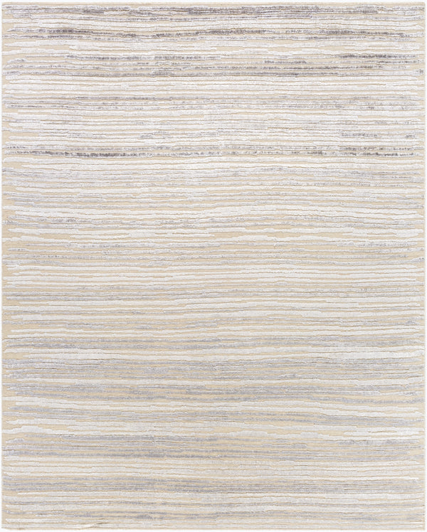 Amina AMA-2305 8' x 10' Handmade Rug AMA2305-810  Beige, Light Sage Surya