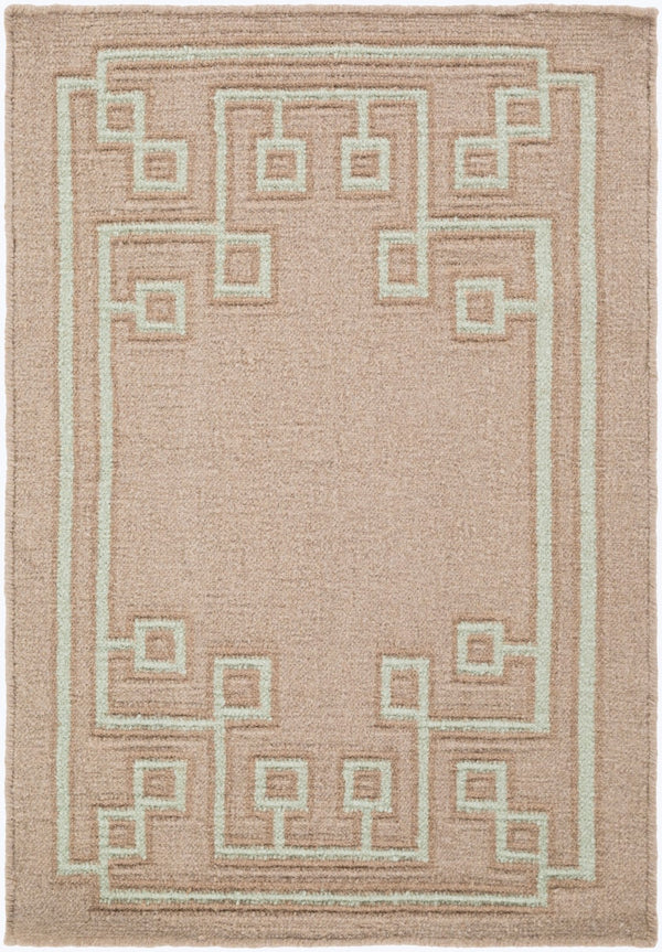 Surya Alameda 2'6" X 8' Handmade Wool Rug - Elegant Global Design, Durable, Spot Clean, One Year Warranty Gray Wool Amd1020-23