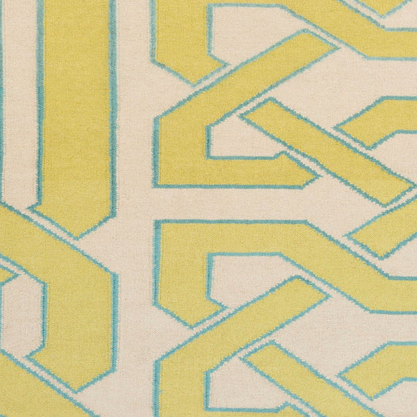 Surya Alameda 2'6" X 8' Handmade Wool Rug - Elegant Global Design, Durable, Spot Clean, One Year Warranty Ivory Wool Amd1032-58