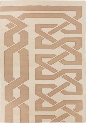 Surya Alameda 2'6" X 8' Handmade Wool Rug - Elegant Global Design, Durable, Spot Clean, One Year Warranty Gray Wool Amd1039-3353