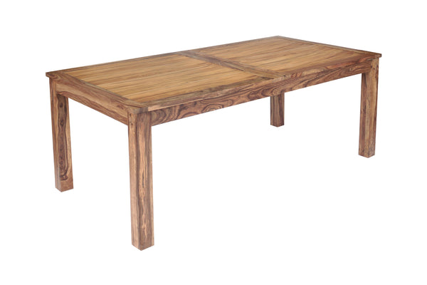 Porter Designs Porter Urban Solid Sheesham Wood Double Leaf Dining Table - Versatile Seating & Modern Style Brown Wood 07-117-01-1129