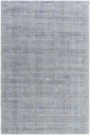 Surya Amalfi Luxurious 2' X 3' Handmade Area Rug - Modern Design With Viscose & Wool Blend For Comfort Slate Gray Viscose,Wool Amf2305-23