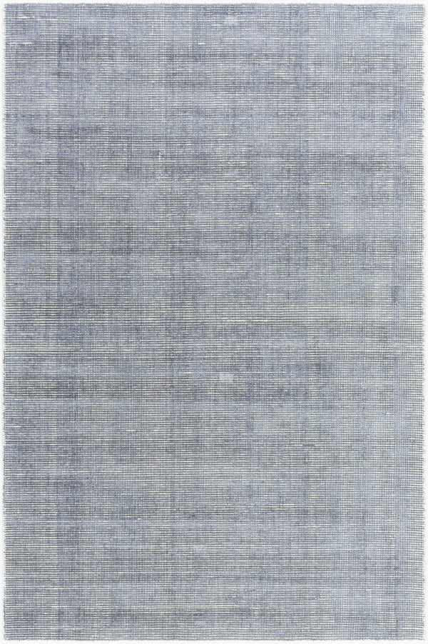 Surya Amalfi Luxurious 2' X 3' Handmade Area Rug - Modern Design With Viscose & Wool Blend For Comfort Slate Gray Viscose,Wool Amf2305-23