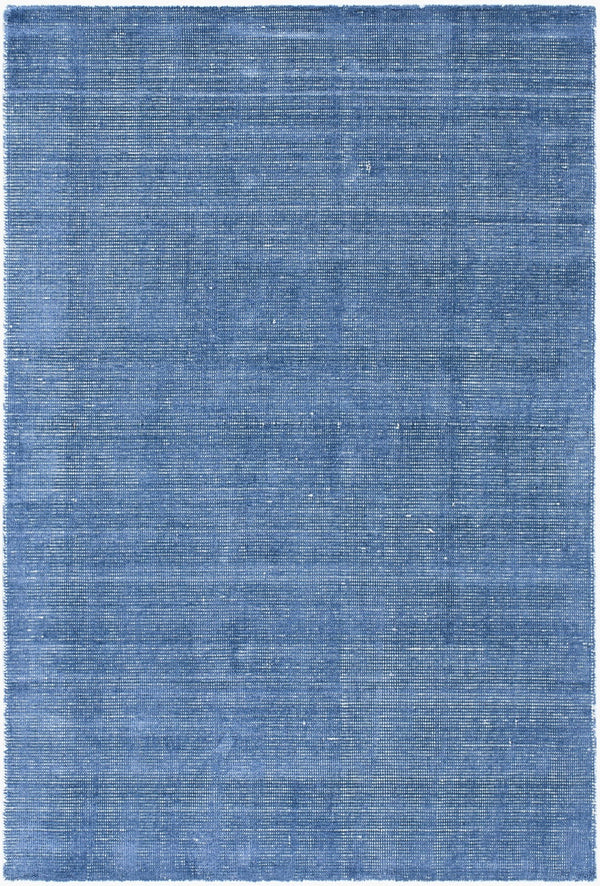 Surya Amalfi Luxurious 2' X 3' Handmade Area Rug - Modern Design With Viscose & Wool Blend For Comfort Denim Blue Viscose,Wool Amf2306-268