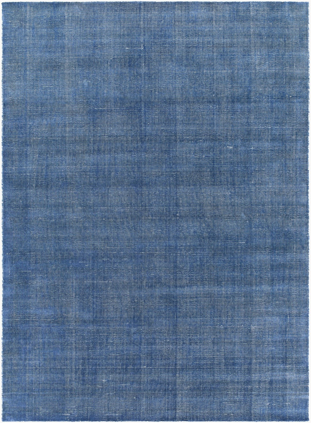 Surya Amalfi Luxurious 2' X 3' Handmade Area Rug - Modern Design With Viscose & Wool Blend For Comfort Denim Blue Viscose,Wool Amf2306-811