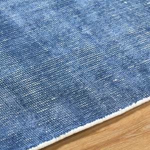 Surya Amalfi Luxurious 2' X 3' Handmade Area Rug - Modern Design With Viscose & Wool Blend For Comfort Denim Blue Viscose,Wool Amf2306-268