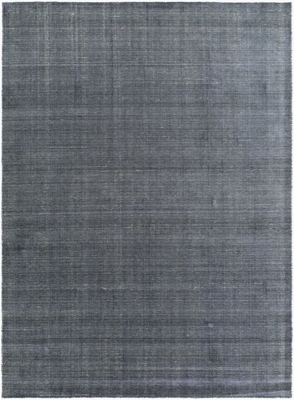 Surya Amalfi Luxurious 2' X 3' Handmade Area Rug - Modern Design With Viscose & Wool Blend For Comfort Charcoal Viscose,Wool Amf2307-811