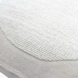 Surya Armstrong Eco-friendly 18” X 18” Accent Pillow - Modern Minimalist Style For Indoor And Outdoor Use Light Gray Recycled Pet Yarn,Polyester Amg001-1818d