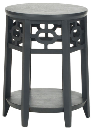 Safavieh Adela Side Table Charcoal Grey AMH4624A