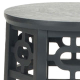 Safavieh Adela Side Table Charcoal Grey AMH4624A