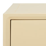 Safavieh Siobhan Accent Table With Storage Drawer XII23 Vanilla Wood AMH6611E