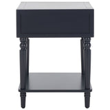 Safavieh Siobhan Accent Table With Storage Drawer XII23 Navy Wood AMH6611G