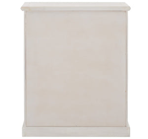 Safavieh Maralah Bookcase XII23 White Wash Wood AMH6634E
