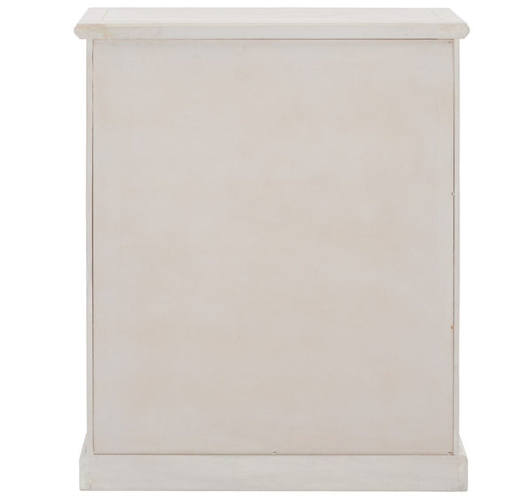 Safavieh Maralah Bookcase XII23 White Wash Wood AMH6634E