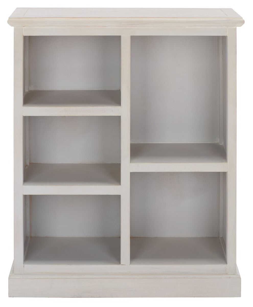 Safavieh Maralah Bookcase XII23 White Wash Wood AMH6634E