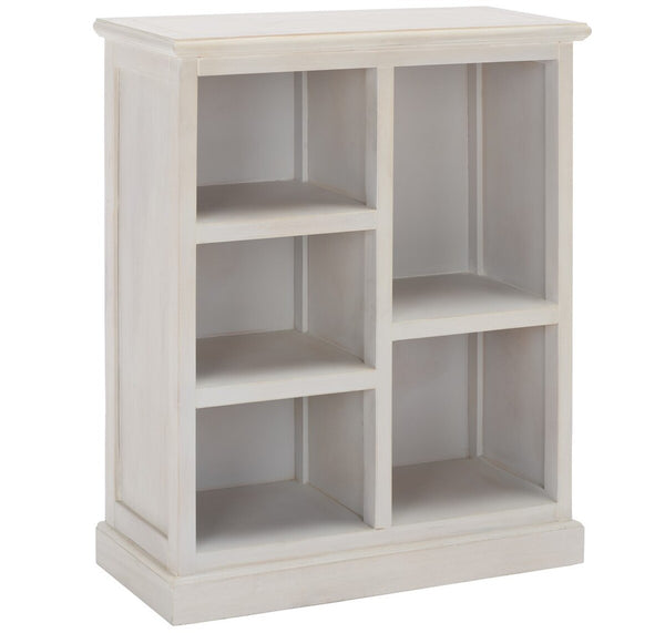 Safavieh Maralah Bookcase XII23 White Wash Wood AMH6634E
