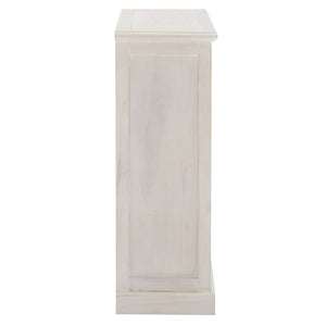 Safavieh Maralah Bookcase XII23 White Wash Wood AMH6634E