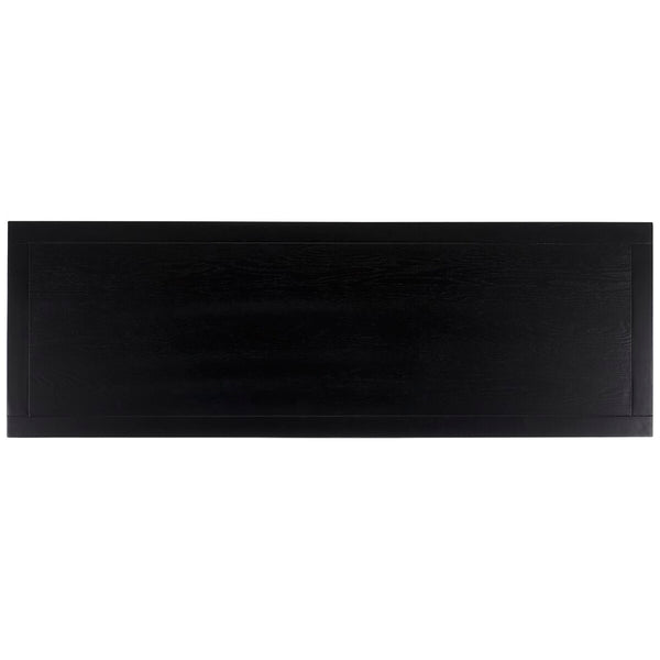 Safavieh Manelin Console With Storage Drawers  Black / Antique Gold AMH6641D