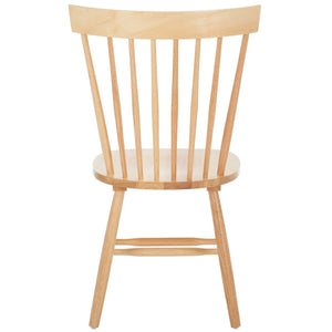 Safavieh Parker Side Chair - Set of 2 XII23 Natural Wood AMH8500F-SET2