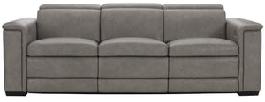 Bernhardt Bernhardt Lioni Power Reclining Sofa With Fine Leather, Usb Port, Head & Foot Power Motion, 93.5" 9567RO