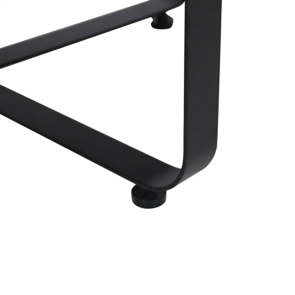 English Elm Christopher Knight Home® - ISAAC Teak Coffee Table with Powder-Coated Metal Frame, Acacia Wood Top, Modern Industrial 31.5" square 69567.00